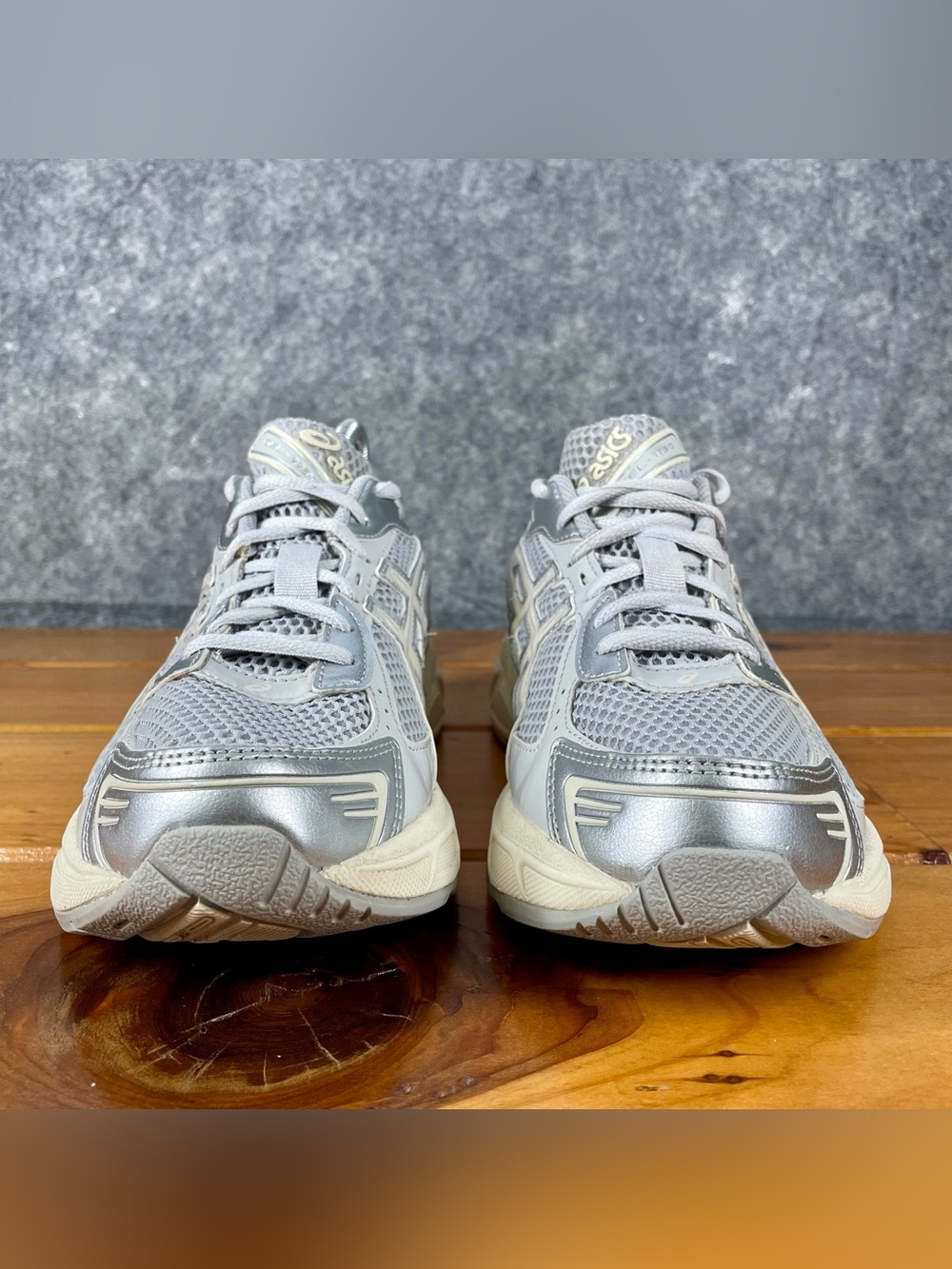 ASICS Gel-1130 Womens Size 8.5 Cloud Grey Oatmeal Running Shoes 1202A164-023 - Picture 5 of 16